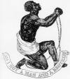 The Official Medallion of the British Anti-Slavery Society, 1795, Josiah Wedgwood.