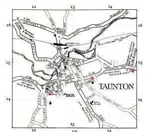 Taunton Road Map