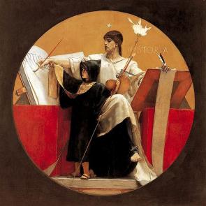 Historia, de Nikolaus Gysis Allégorie de l'Histoire