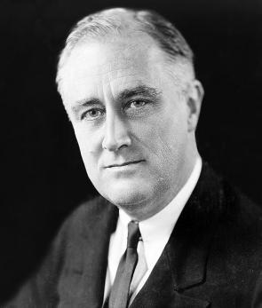 Franklin Delano Roosevelt, 1933.