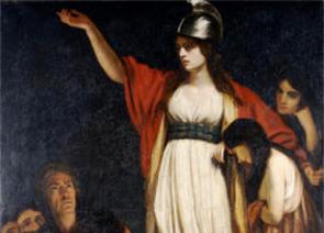 Boadicea Haranguing the Britons by John Opie