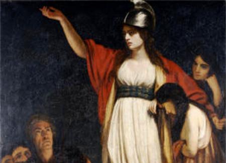Boadicea Haranguing the Britons by John Opie