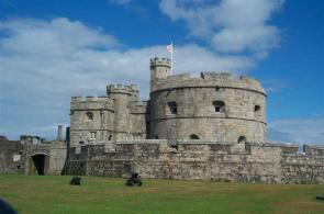 Pendennis Castle keep.