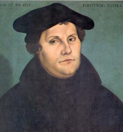 Luther in 1533 by Lucas Cranach