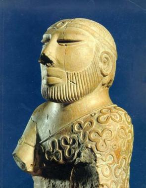 So-called 'Priest King' statue, Mohenjo-daro, late Mature Harappan period, National Museum, Karachi, Pakistan.