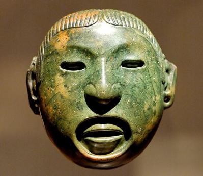 aztec jade mask