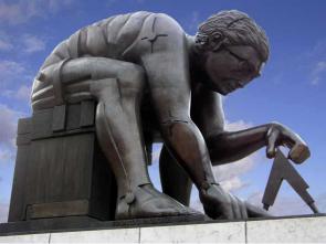 British Library. 'NEWTON' after William Blake by Eduardo Paolozzi 1995. Image Author: John McCullough.