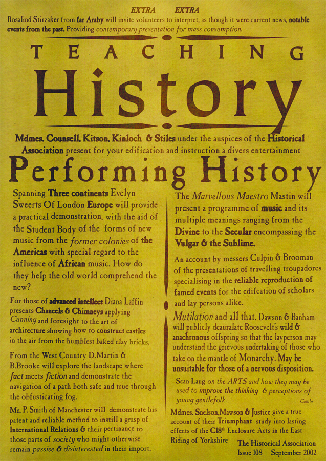 Teaching History 108