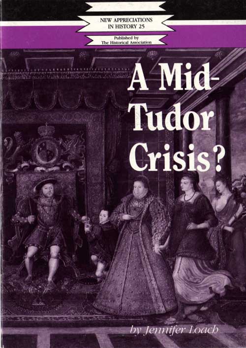 A Mid Tudor Crisis? Front Cover