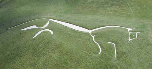 White Horse Hill National Trust site, Oxfordshire. Image courtesy of the National Trust.