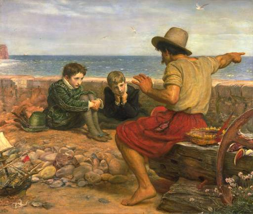 The Boyhood of Raleigh by Sir John Everett Millais, oil on canvas, 1870.