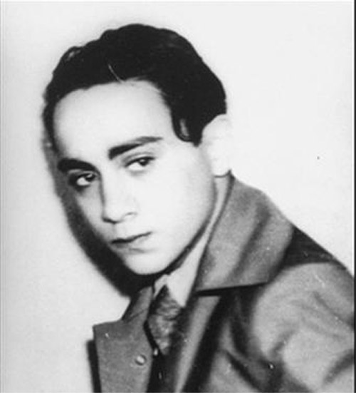 Herschel Grynspan just after his arrest on nov. 7 1938