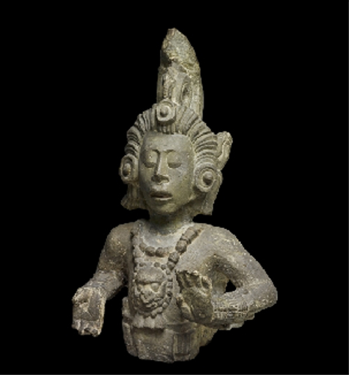 Mayan Maize God Statue. British Museum.