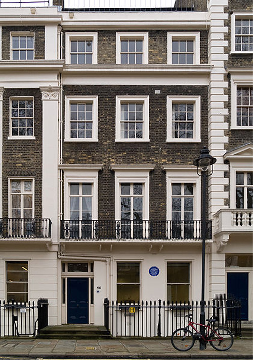 House of economist John Maynard Keynes, Gordon Square.