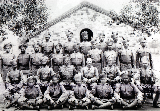 89th Punjabis (now 1st Battalion The Baloch Regiment, Pakistan Army), Nowshera, 1917.