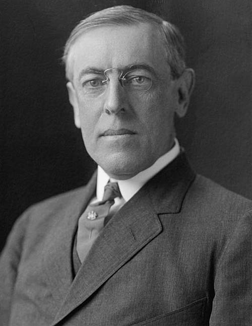 President Woodrow Wilson. Library of Congress.