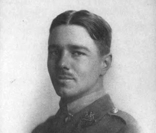 Portrait of Wilfred Owen.