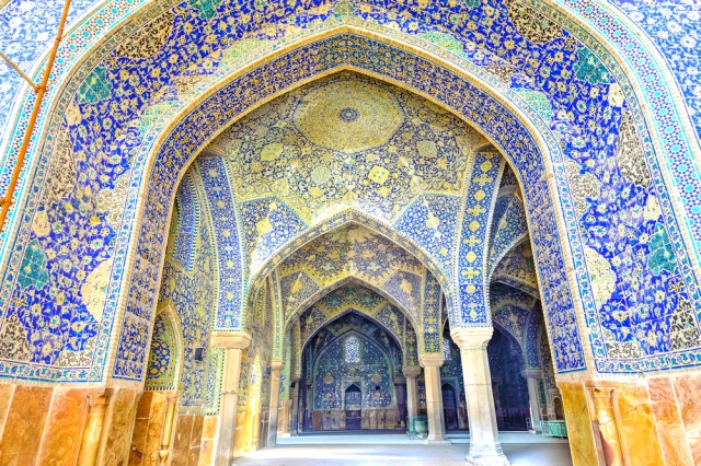 Shah Mosque at Naghsh-e Jahan Square in Isfahan