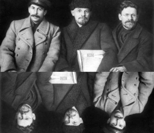 Lenin, Trotsky and Stalin