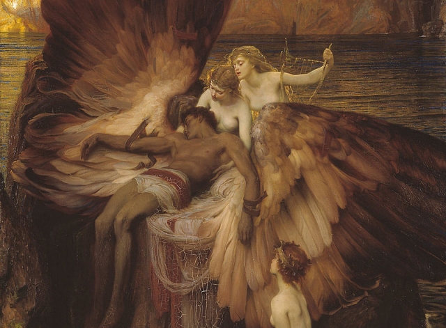 The Lament for Icarus by Herbert James Draper, 1898.
