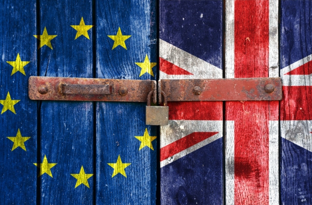 EU UK Flags