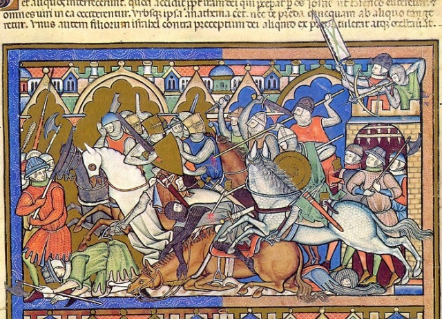 Medieval battle