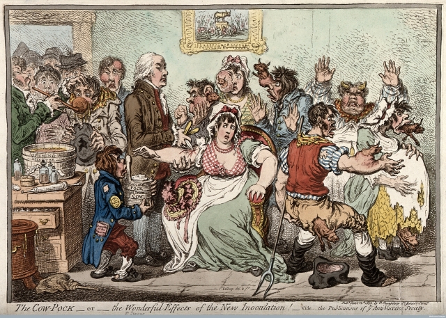 Edward Jenner Cow Pock - Wellcome