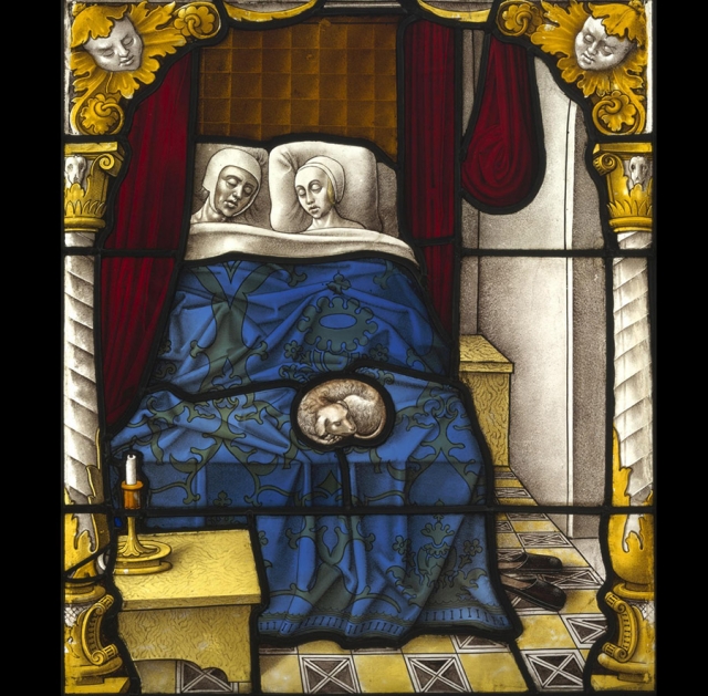 Tobias and Sara on their Wedding Night ca 1520 courtesy of the Victoria and Albert Museum