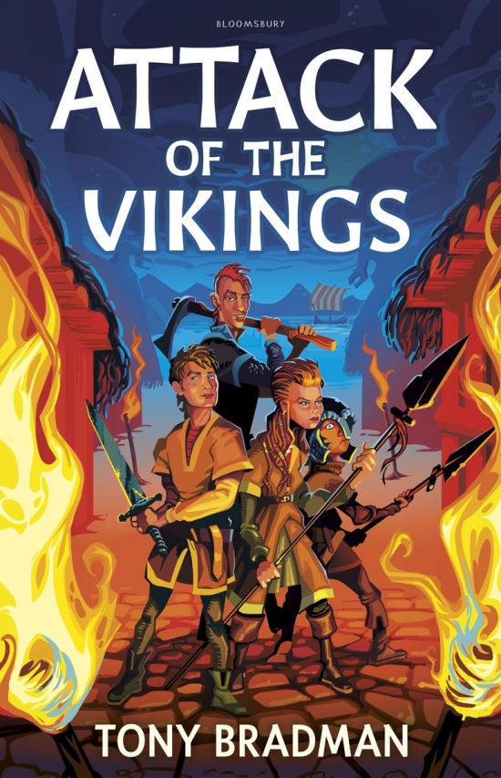 Attack of the Vikings by Tony Bradman