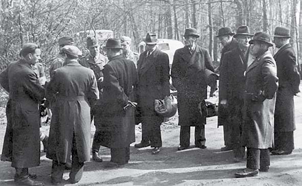 Plain-clothed Gestapo men, 1945