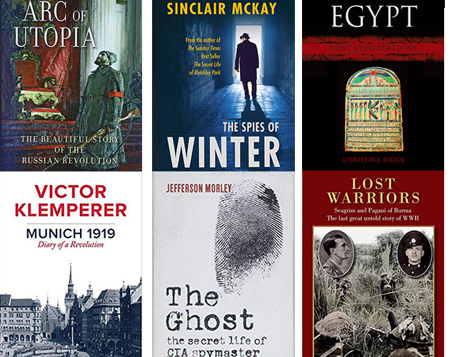 Arc of Utopia, Spies of Winter, Egypt, Munich 1919, The Ghost, Lost Warriors