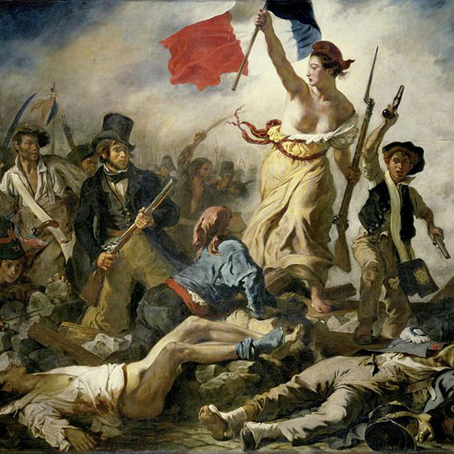 'La Liberté guidant le peuple', Eugène Delacroix