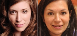 Keynote speakers Fern Riddell and Yasmin Khan