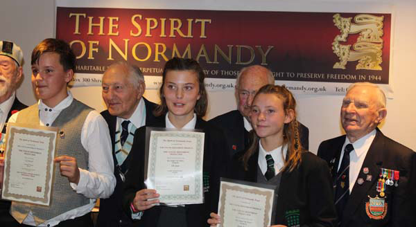 Young Historian winners 2018 - photo by Langley School