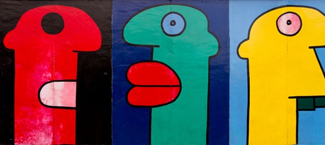 East Side Gallery in Berlin, © Colourbox