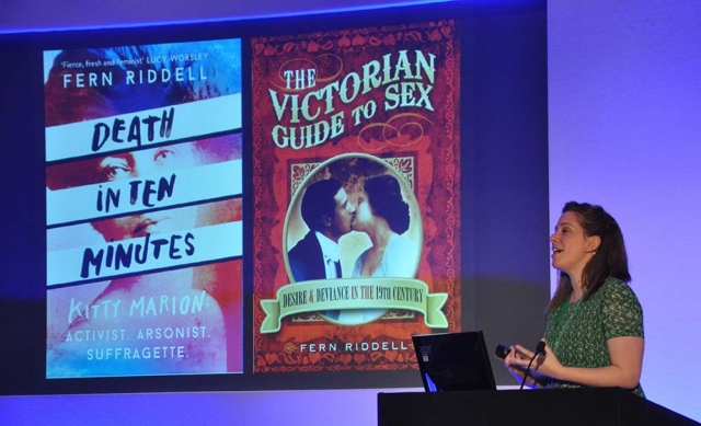 Fern Riddell at the HA Annual Conference 2019.
