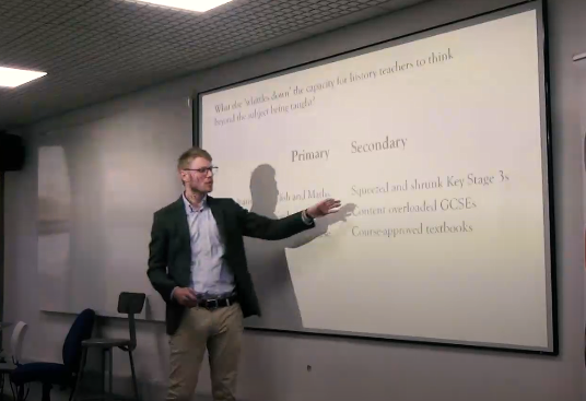 Will Bailey-Watson: Widening Horizons in the taught Curriculum