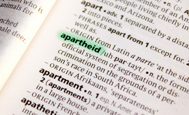 Shutterstock photo ID: 1303842226
Apartheid word or phrase in a dictionary.