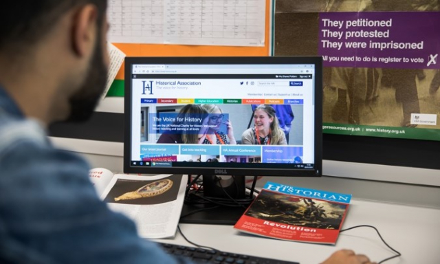 Historical Association webinars