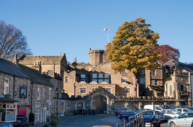 Stanhope castle, Co. Durham, England, UK. Washington Imaging / Alamy Stock Photo