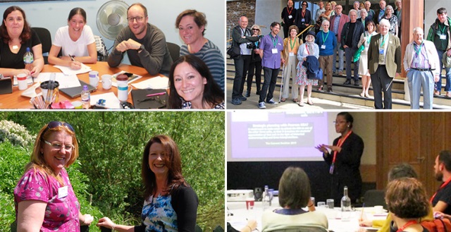 Just some of the many HA volunteers