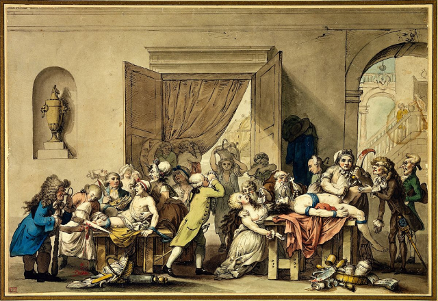 A theatre of medicine and surgery