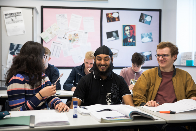 A-level students