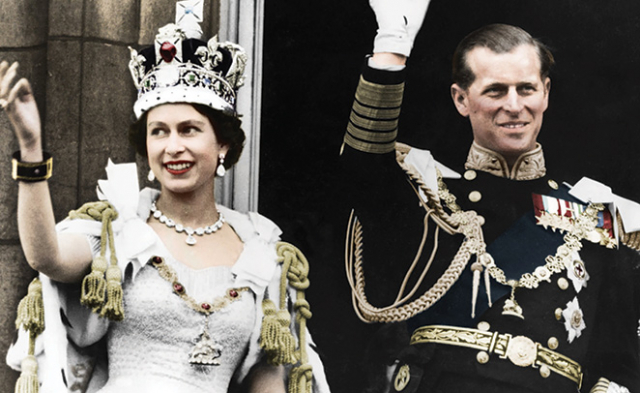 The Queen and Prince Philip