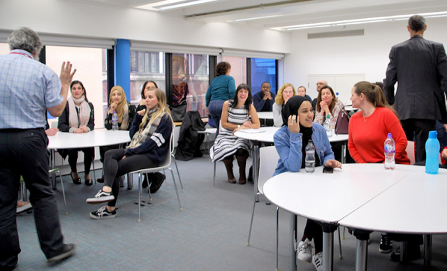 HA teacher training session at the Museum of London