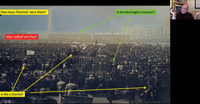 Still from 'Teaching Interpretations' webinar by Arthur Chapman
