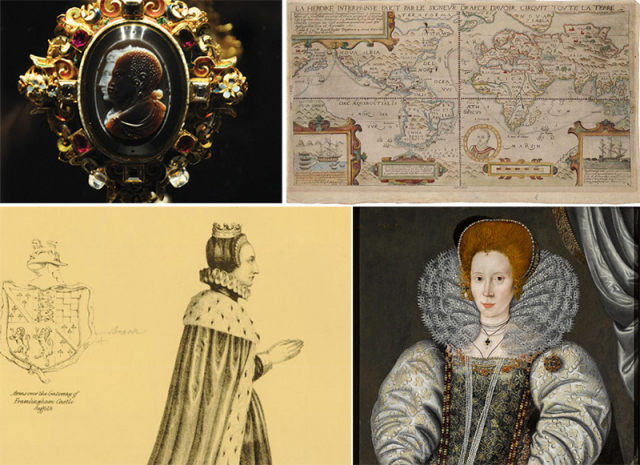 The Drake Jewel; World map; Jane Neville; Bess Throckmorton