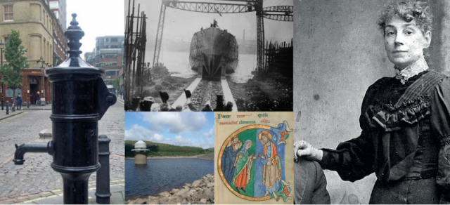 Local history collage