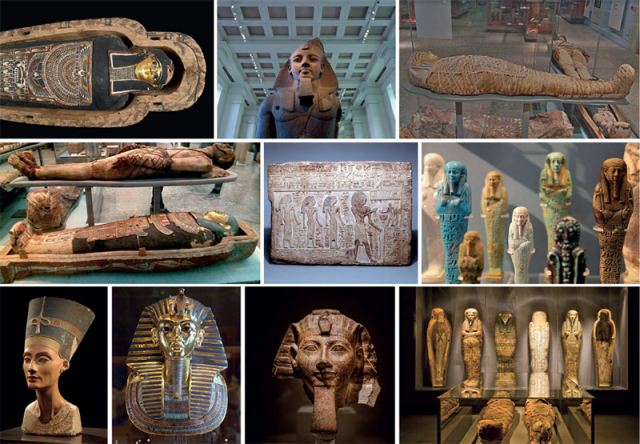 Images of Egyptian relics