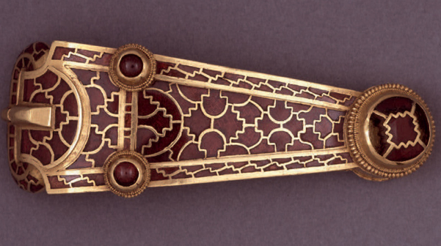 Sutton Hoo Clasp; buckle (Mus No. 1939,1010.10) ©The Trustees of the British Museum